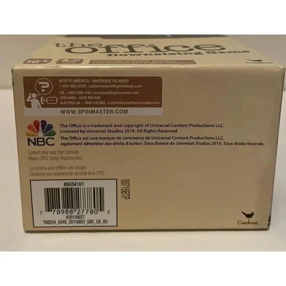 The Office Sitcom Downsizing Game by Cardinal 2019 Game New - Picture 5 of 5